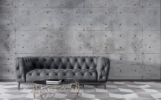Gri Beton Görünümlü Duvar Kağıdı | Duvar Kağıdı Marketi