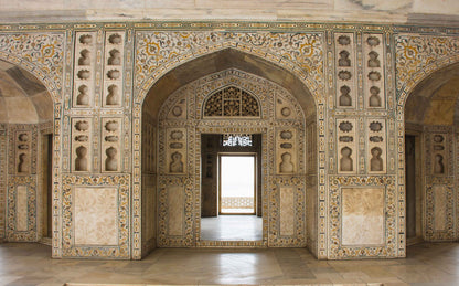 Tac Mahal İşlemeli Kapı Duvar Kağıdı