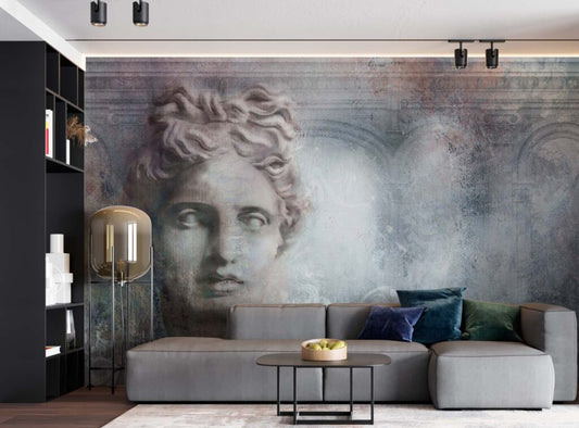 David Michelangelo Eskitmeli 3D Duvar Kağıdı | Duvar Kağıdı Marketi